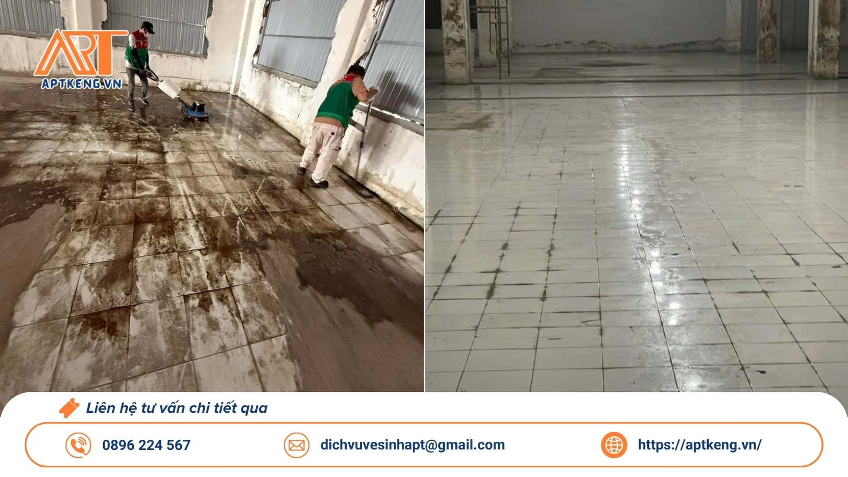 Hạng mục công việc dịch vụ vệ sinh nhà xưởng